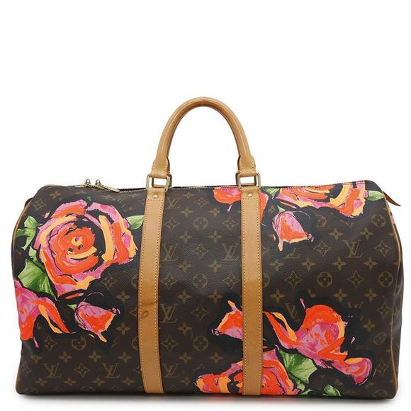 LOUIS VUITTON Handbags - Louis Vuitton Boston Bag Monogram Rose Keepall 50 M48605